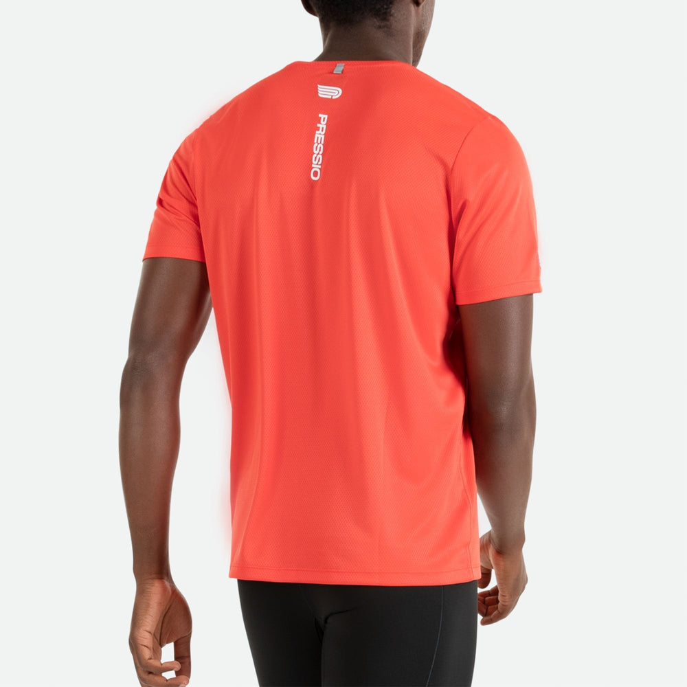 Áo chạy bộ Nam Pressio Hapai Top - Đỏ (Red)