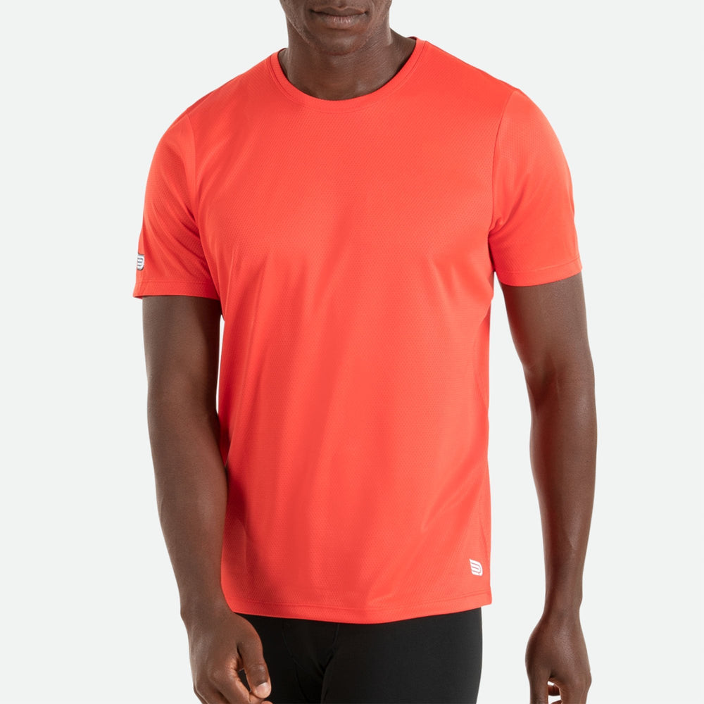 Áo chạy bộ Nam Pressio Hapai Top - Đỏ (Red)