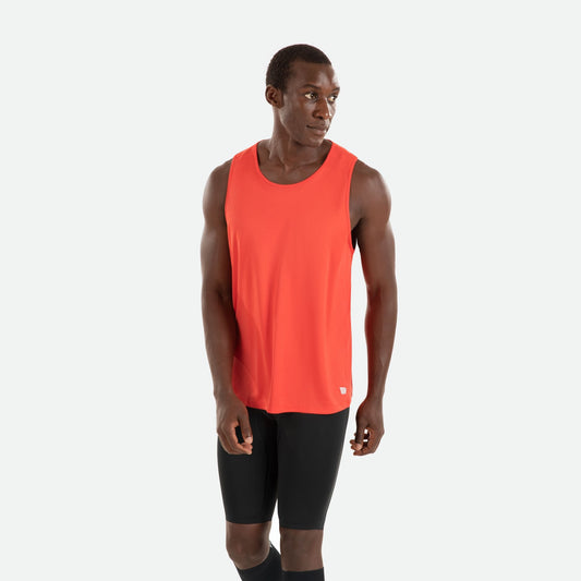 Áo Chạy Bộ Nam Pressio Hapai Singlet - Đỏ (Red)