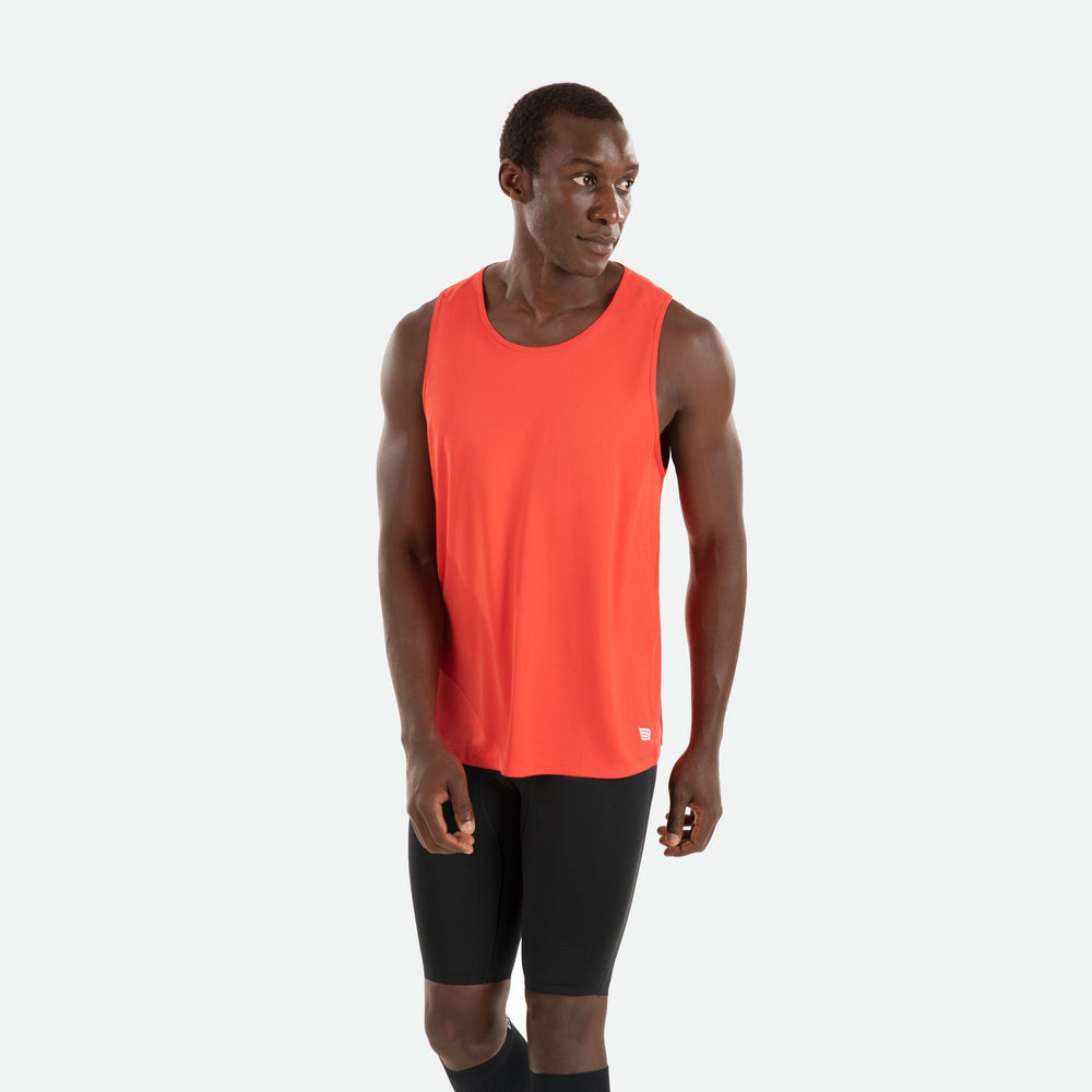 Áo chạy bộ Nam Pressio Hapai Singlet - Đỏ (Red)