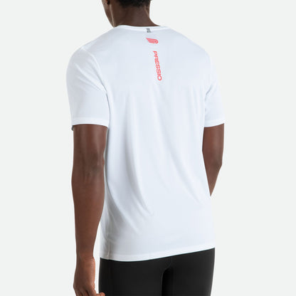 Áo Chạy Bộ Nam Pressio Hapai Top - Trắng (White)