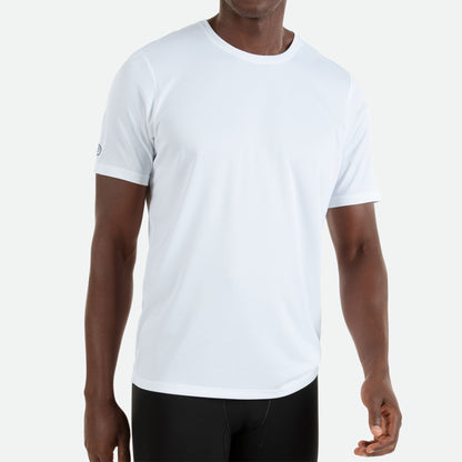 Áo Chạy Bộ Nam Pressio Hapai Top - Trắng (White)