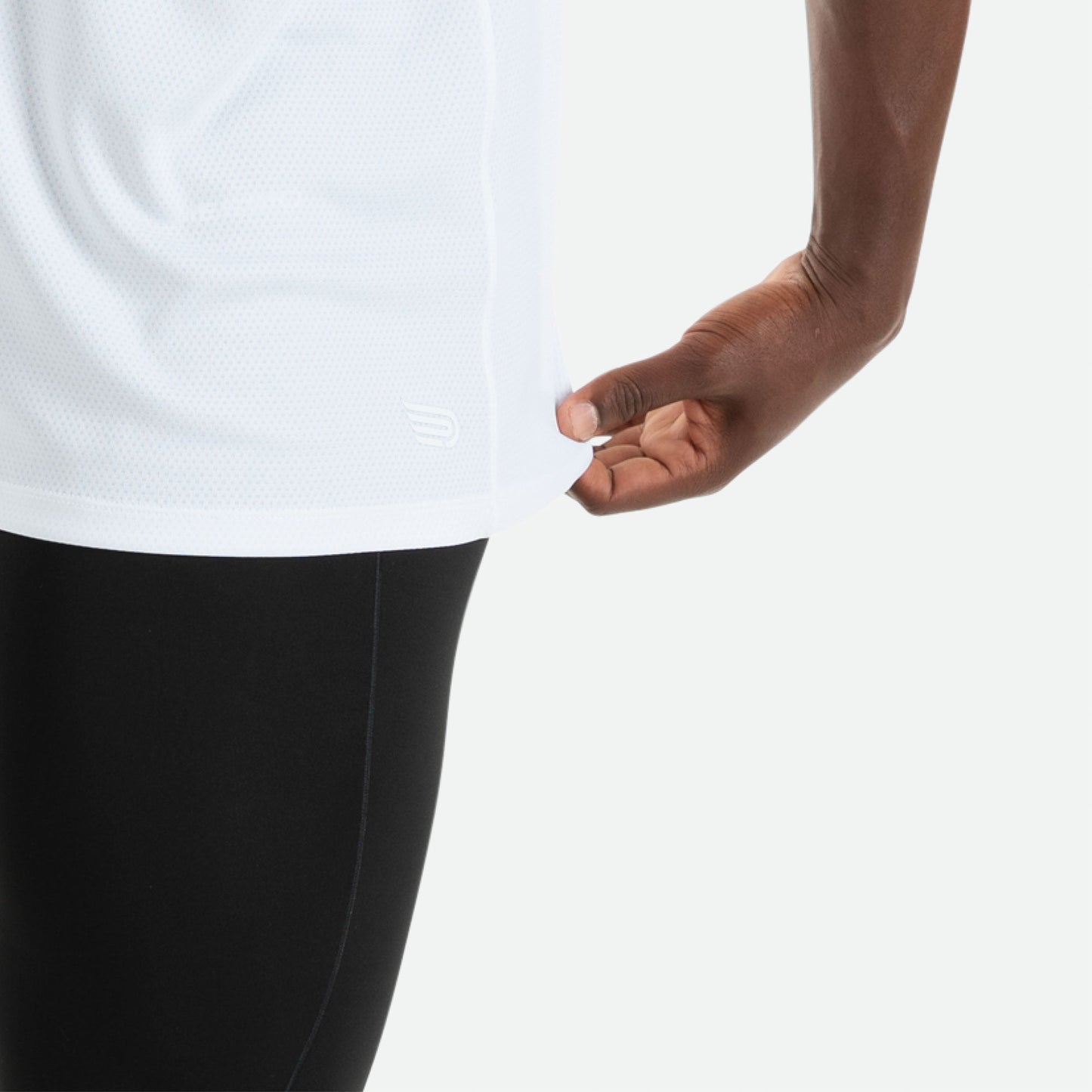 Áo chạy bộ Nam Pressio Hapai Singlet - Trắng/Đỏ (White/Red)