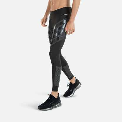 Quần bó cơ Nam Pressio Power Run Tight - Đen (Black)