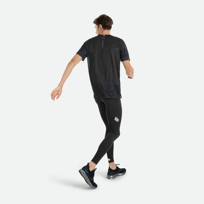 Quần chạy bộ Nam Pressio Equilibrium Run Tight - Đen (Black)
