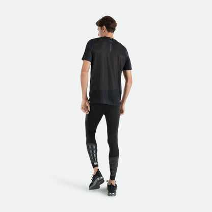 Quần bó cơ Nam Pressio Power Run Tight - Đen (Black)