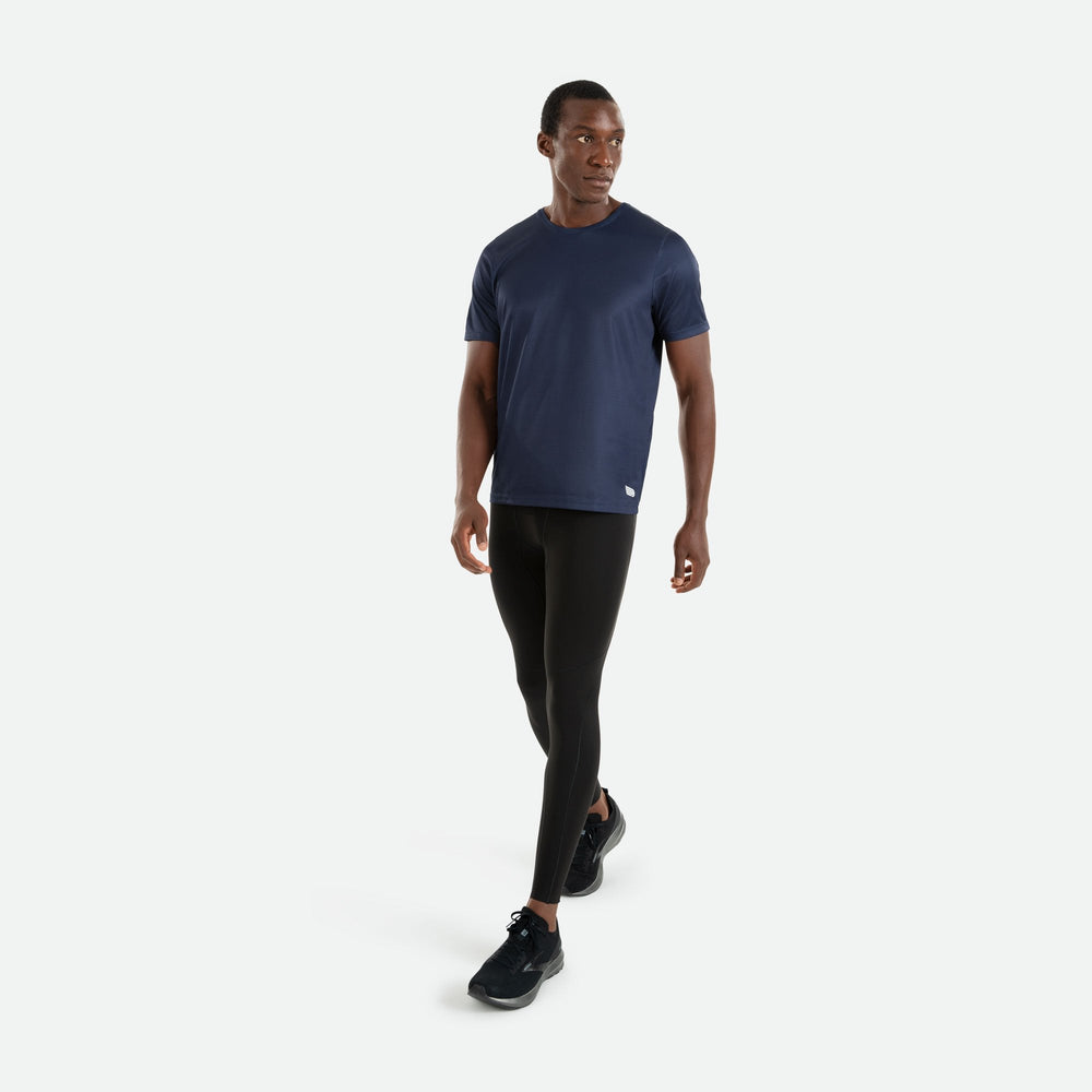 Áo chạy bộ Nam Pressio Hapai Top - Xanh đen (Navy)