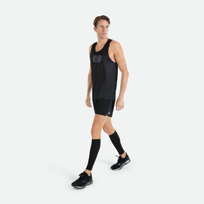 Áo Chạy Bộ Nam Pressio Arahi Singlet - Đen (Black)