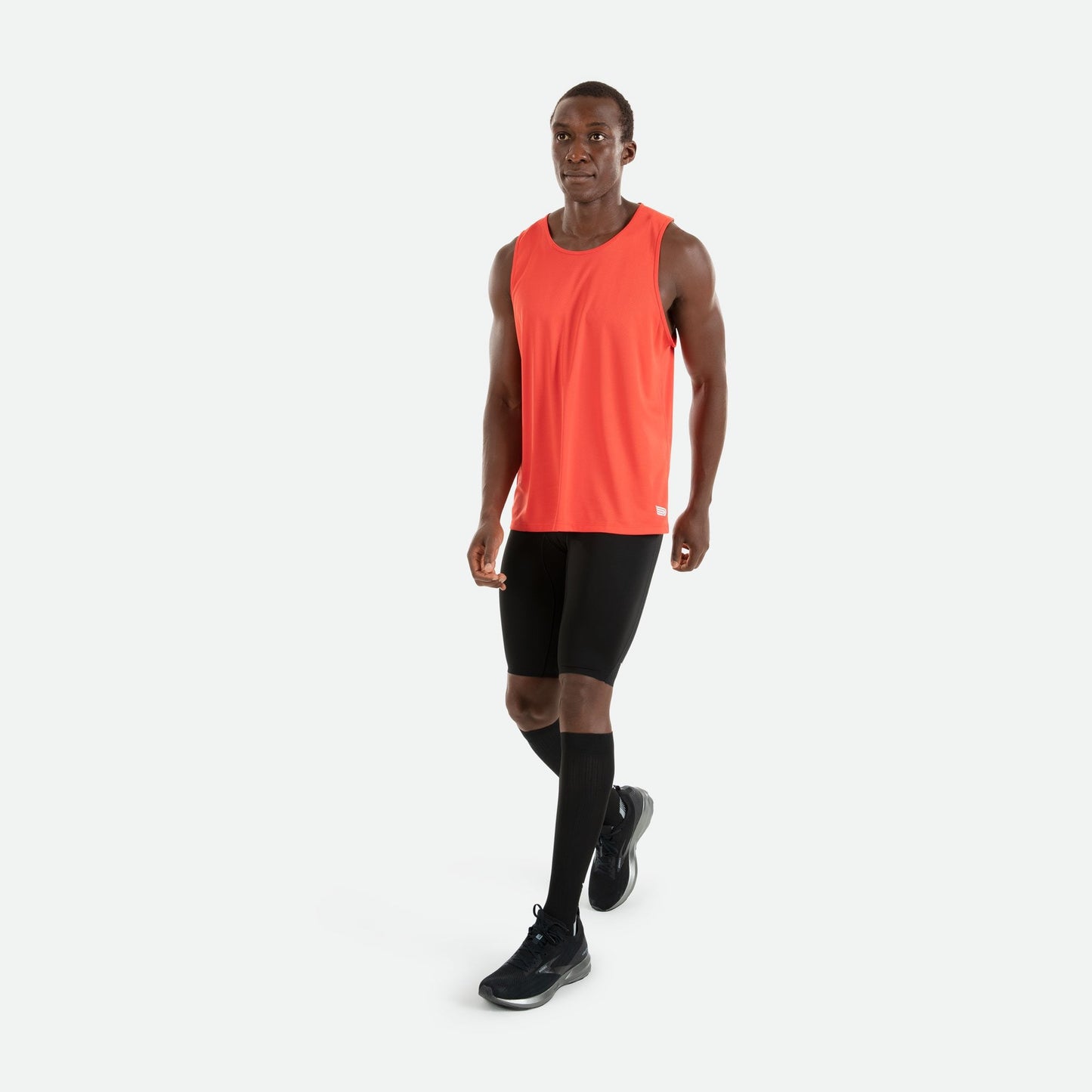 Áo Chạy Bộ Nam Pressio Hapai Singlet - Đỏ (Red)