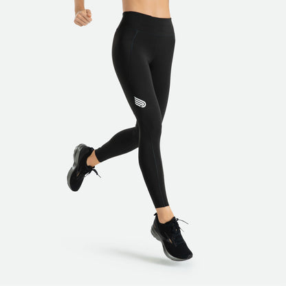 Quần Chạy bộ Nữ Pressio Equilibrium Tight - Đen (Black)