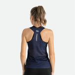 Áo chạy bộ Nữ Pressio Arahi Singlet - Xanh (Navy)