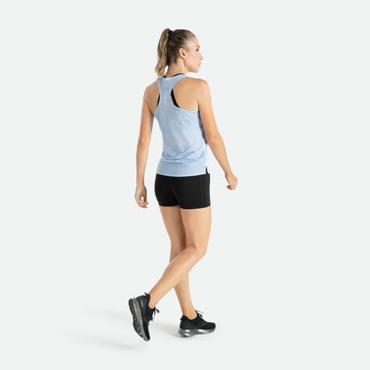 Áo Chạy Bộ Nữ Pressio Arahi Singlet - Xanh (Blue)