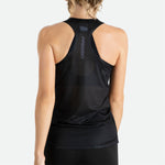 Áo chạy bộ Nữ Pressio Arahi Singlet - Đen (Black)