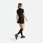Áo chạy bộ Nữ Pressio Ārahi Tee - Đen (Black)