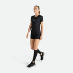 Áo chạy bộ Nữ Pressio Ārahi Tee - Đen (Black)
