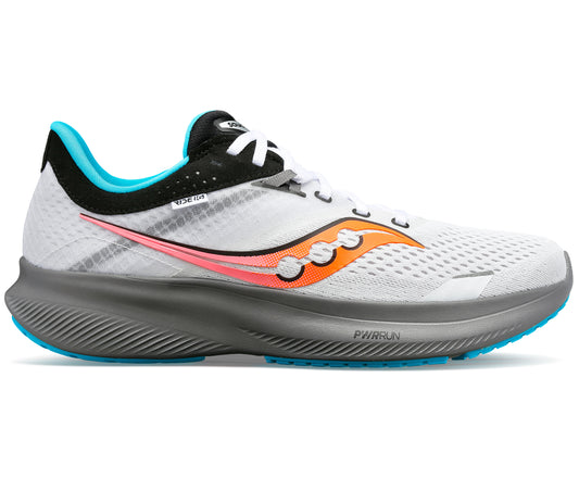 Giày chạy bộ Nam Saucony Ride 16 - Trắng (White/Gravel)