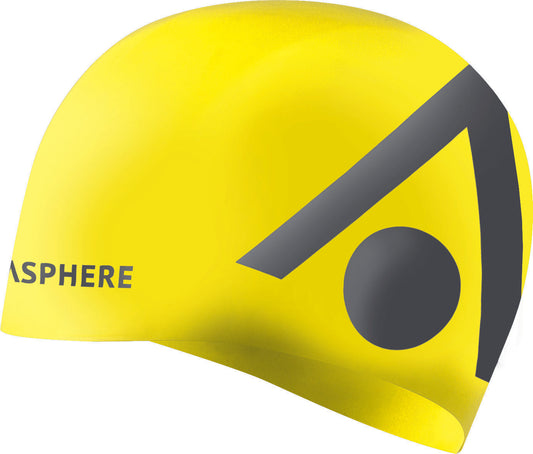 Mũ bơi Aqua Sphere Tri Cap - Bright Yellow/Grey