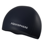 Mũ bơi Aqua Sphere Plain Silicone Cap - Đen/Trắng (Black/White)