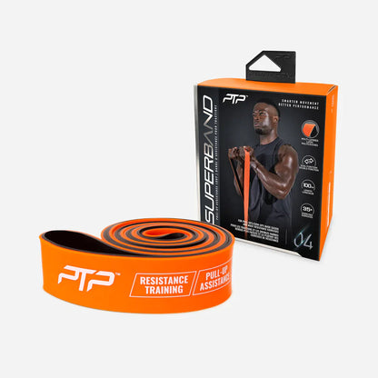 Bộ băng tập đàn hồi PTP Superband Heavy - Cam (Orange Dual)