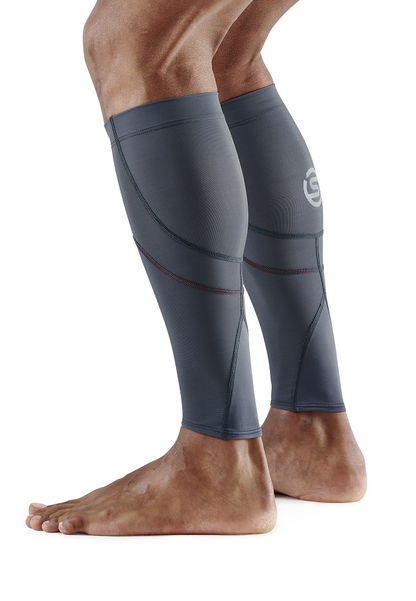 Bó Ống Chân Thể Thao SKINS Unisex Compression 3-Series - Xám (Charcoal)