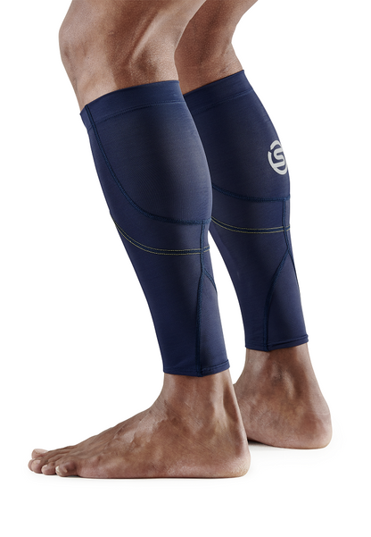 Bó Ống Chân Thể Thao SKINS Unisex Compression 3-Series - Xanh (Battleship)