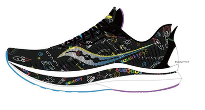 Giày chạy bộ Nam Saucony Endorphin Speed 2 - Đen (Black/Multi)