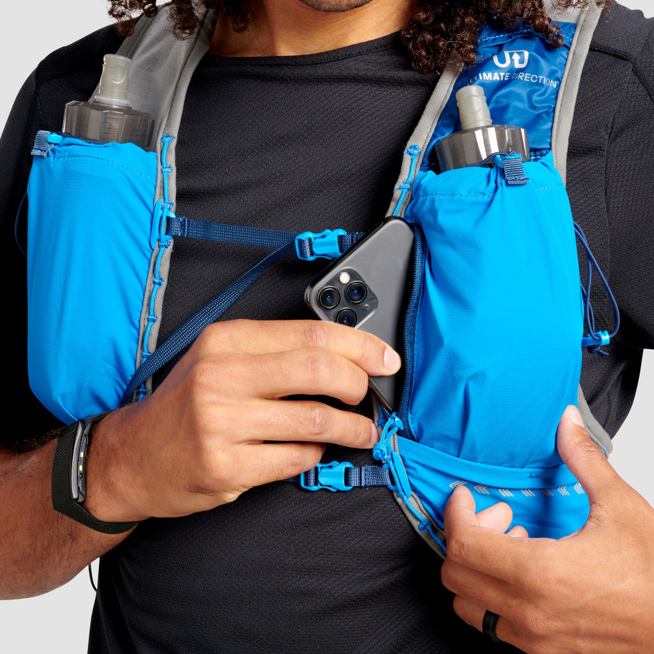Đai Chạy Bộ Ultimate Direction Ultra Vest - UD Blue