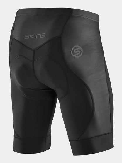 Quần đạp xe Nam SKINS Compression Cycle Shorts - Đen (Black)