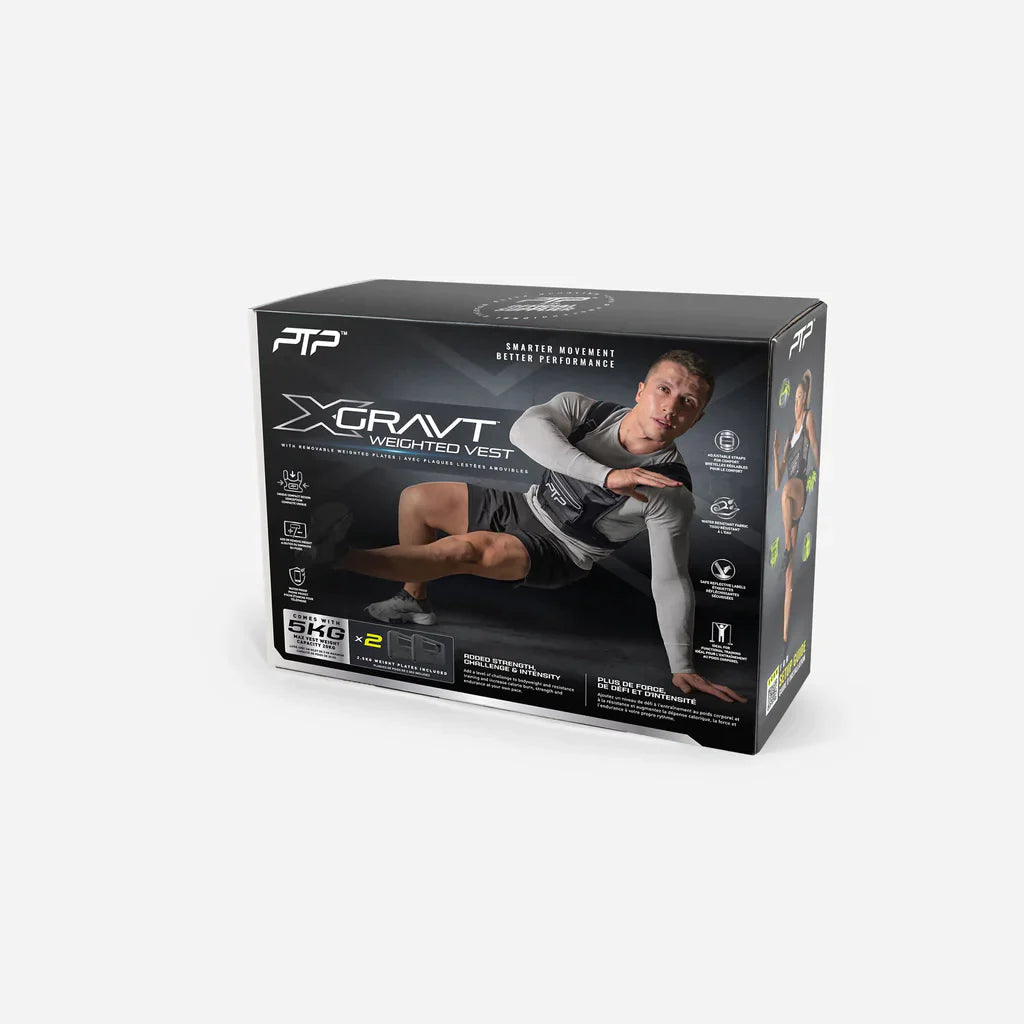 Áo phao cử tạ PTP Xgravity Vest Combo - Đen (Black)