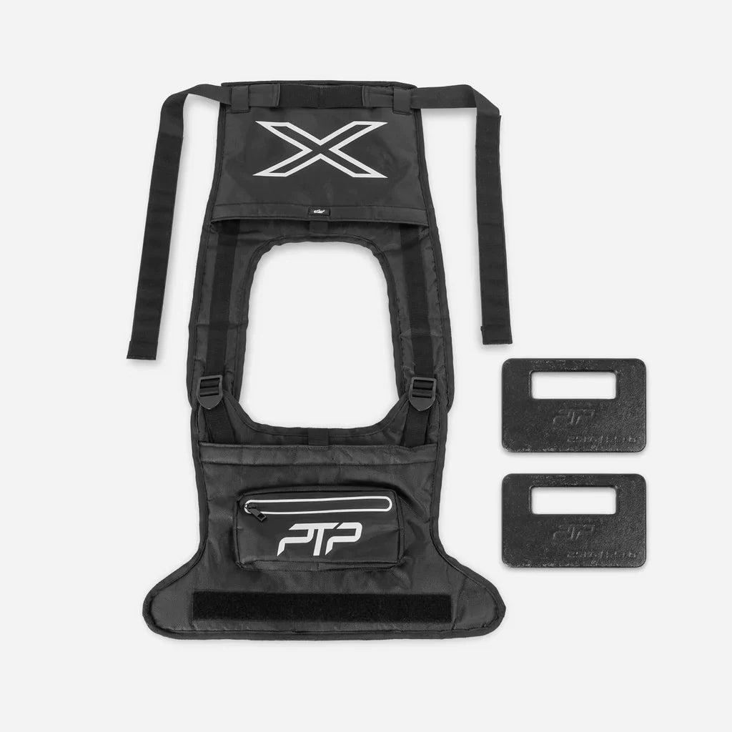Áo phao cử tạ PTP Xgravity Vest Combo - Đen (Black)