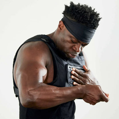 Áo phao cử tạ PTP Xgravity Vest Combo - Đen (Black)