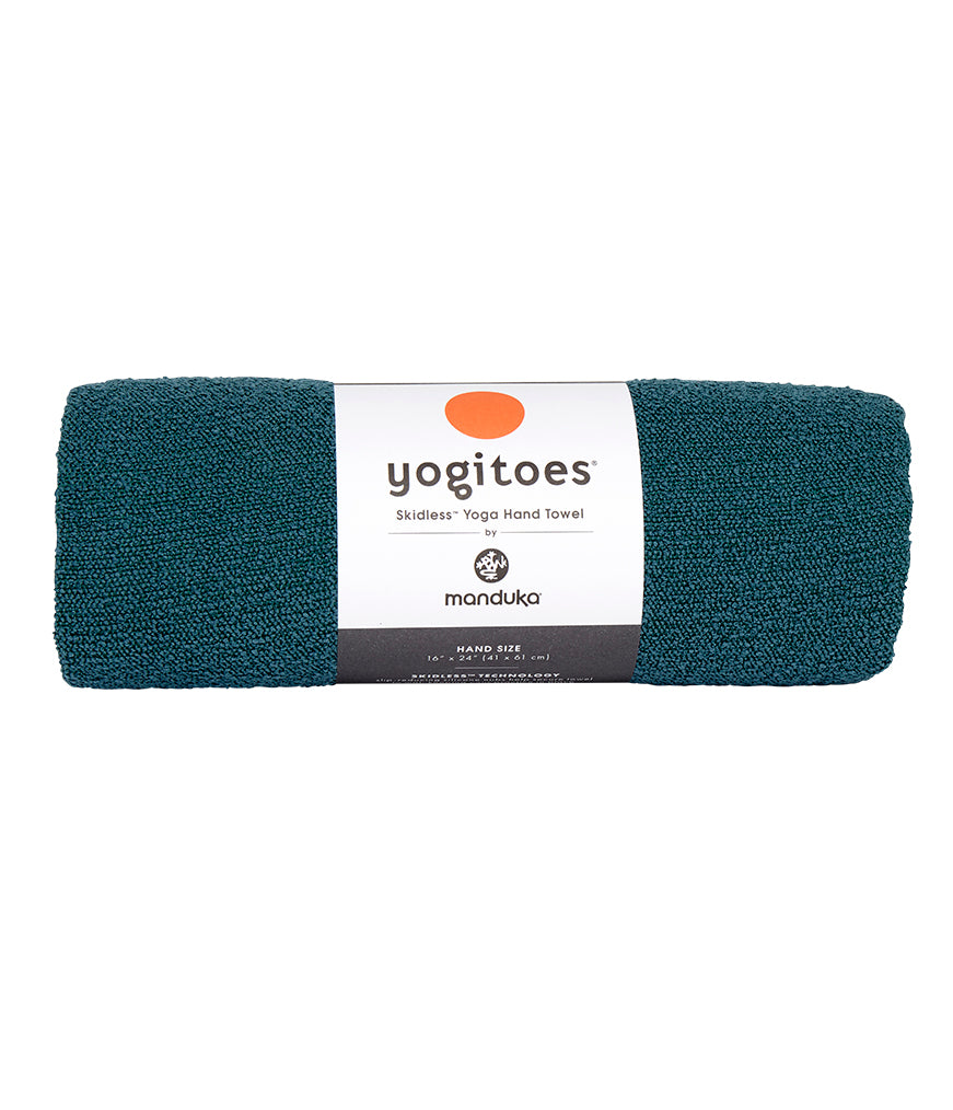 Khăn trải thảm Manduka Yogitoes Skidless Yoga Hand Towel 16‘’ - Deep Sea 2.0