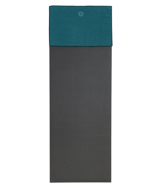 Khăn trải thảm Manduka Yogitoes Skidless Yoga Hand Towel 16‘’ - Deep Sea 2.0