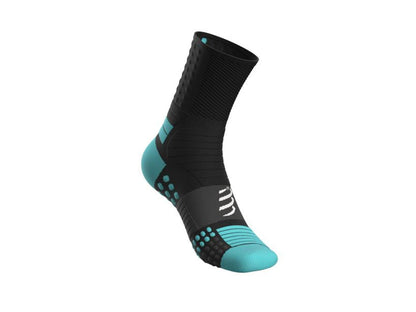 Tất chạy bộ Compressport Pro Marathon Socks - Đen (Black)