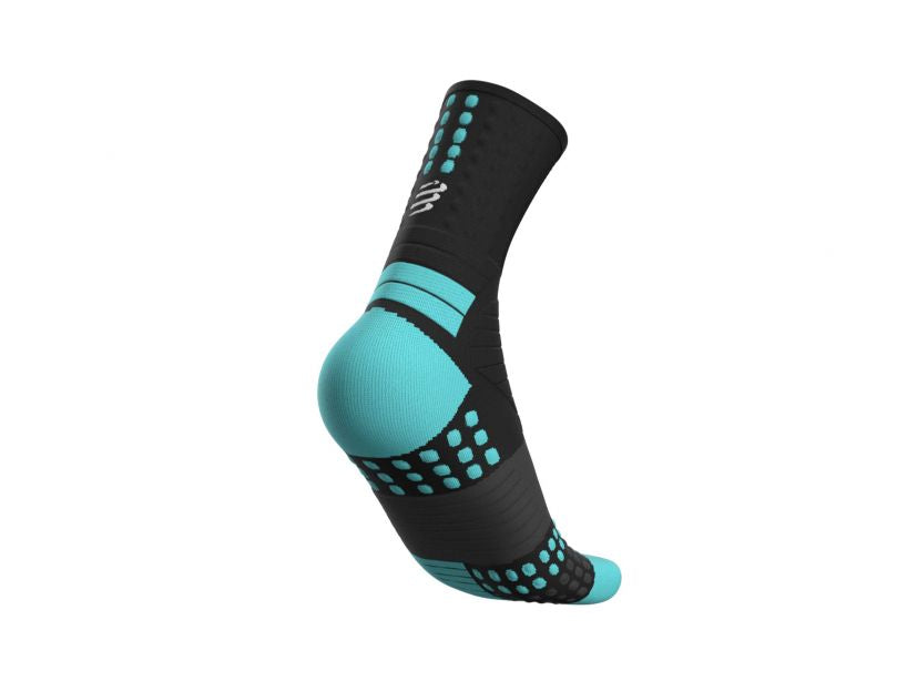 Tất chạy bộ Compressport Pro Marathon Socks - Đen (Black)