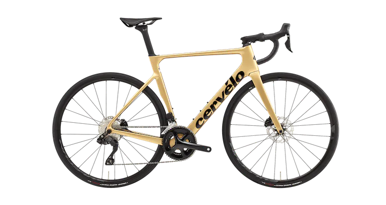 Xe đạp Road - Cervélo Soloist Shimano 105 Di2 2023- Gold Dust