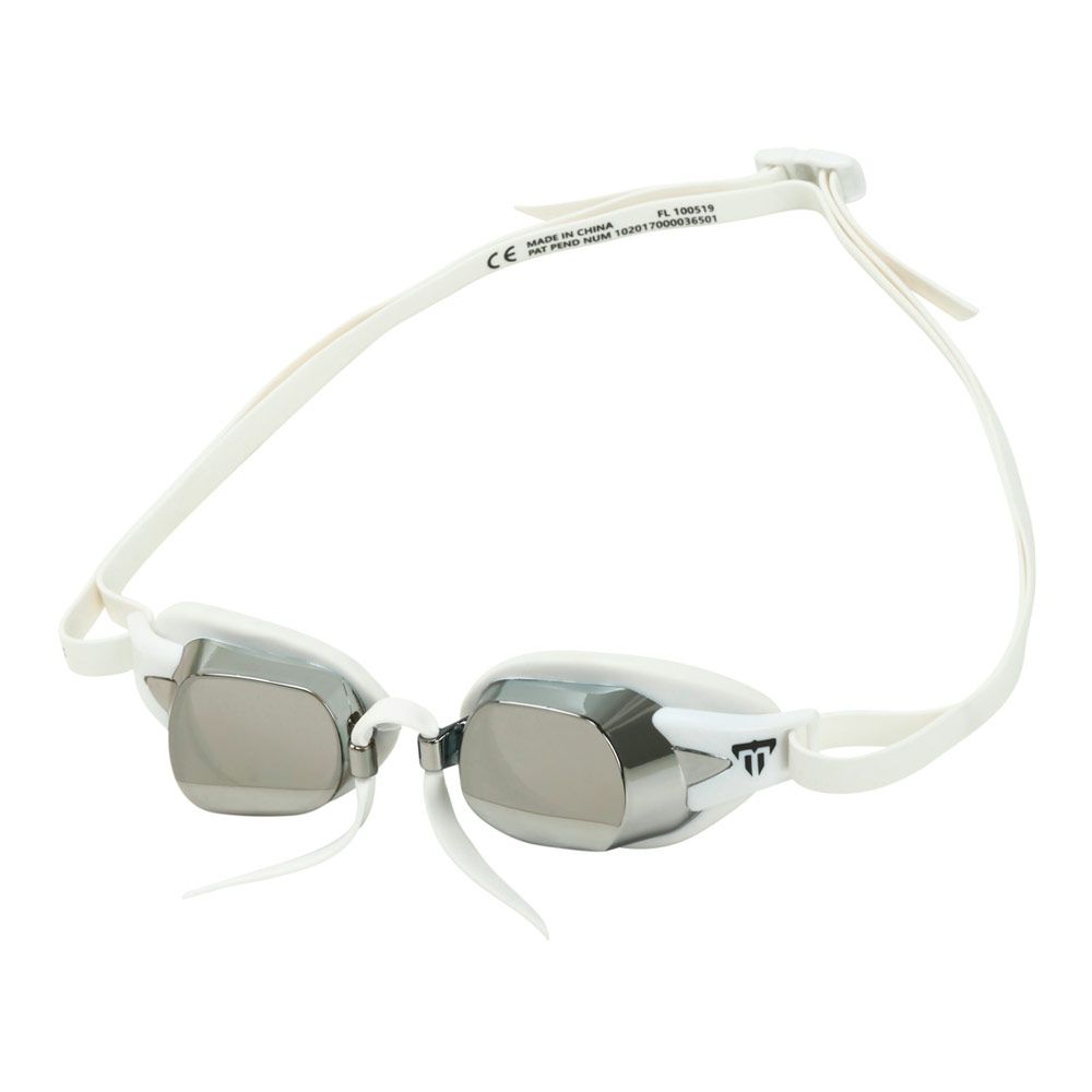 Kính bơi Aqua Sphere Chronos - White/White: Silver Mirror Lens
