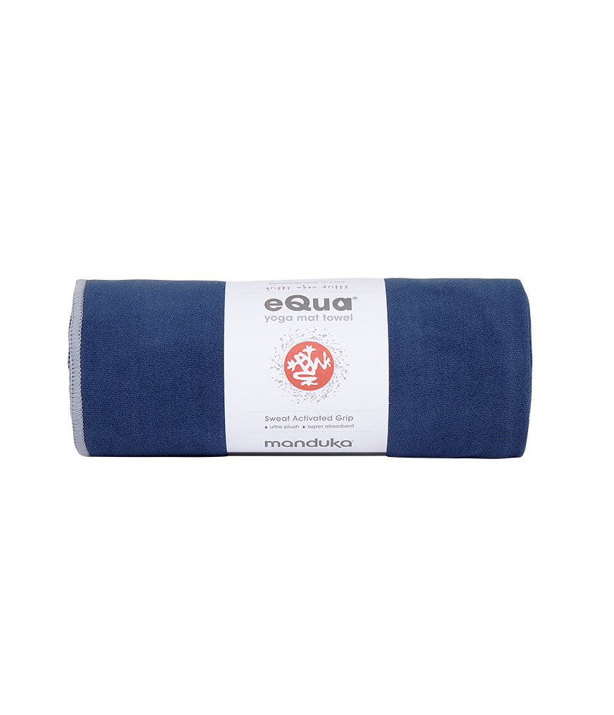 Khăn trải thảm Manduka eQua Mat Towel - Xanh (Odyssey)
