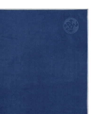 Khăn trải thảm Manduka eQua Mat Towel - Xanh (Odyssey)