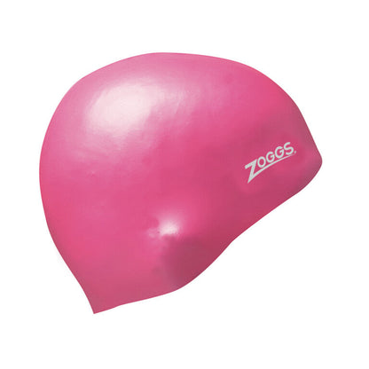 Nón bơi người lớn Zoggs Easy Fit - Hồng (Pink)