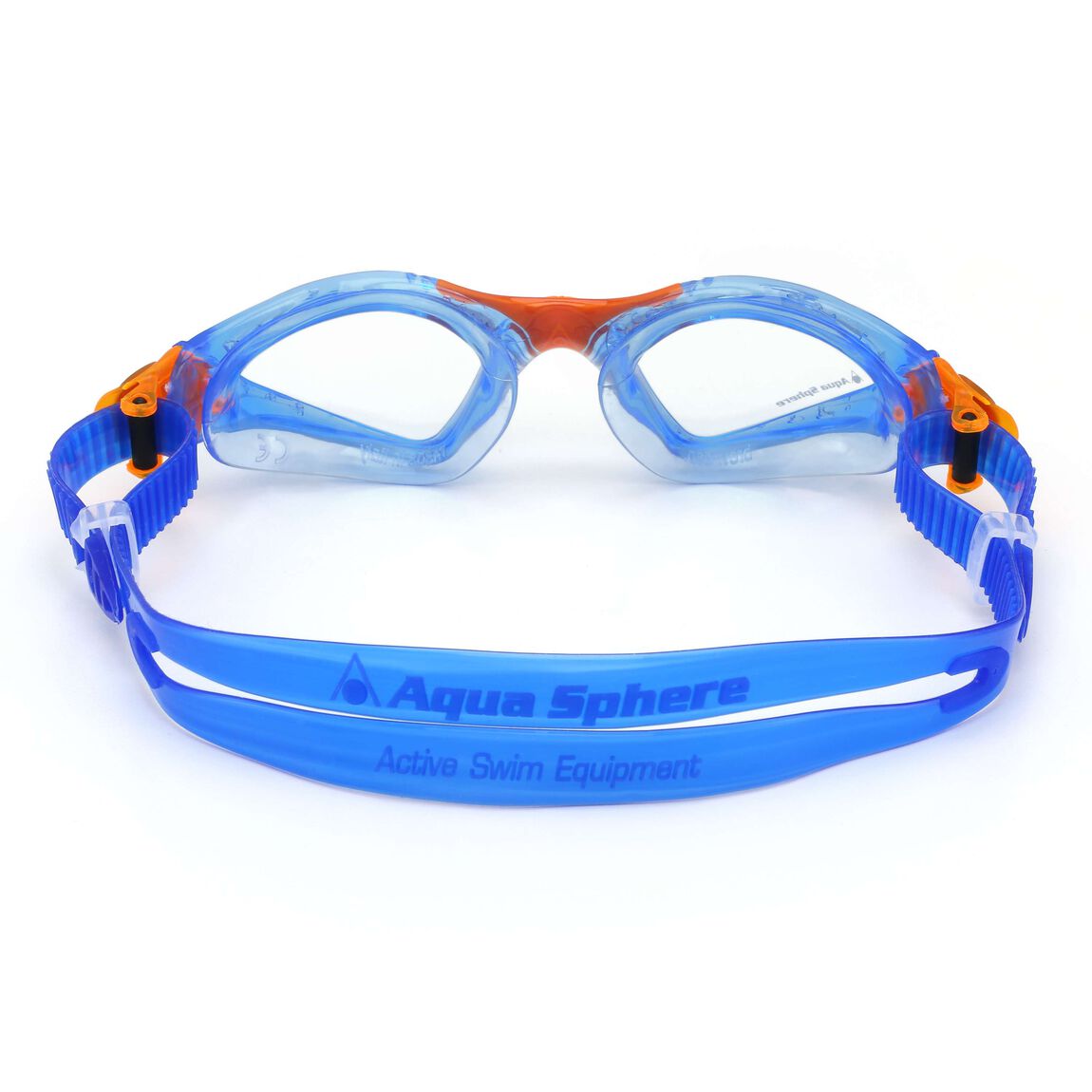 Kính bơi Aqua Sphere Kayenne Junior - Blue/Orange:Clear Lens