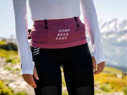 Đai chạy bộ Compressport Unisex Free Belt Pro - Hồng (Deco Rose)