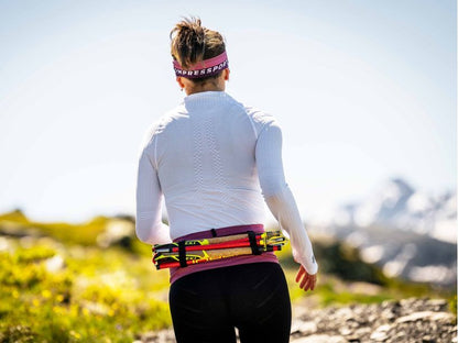 Đai chạy bộ Compressport Unisex Free Belt Pro - Hồng (Deco Rose)