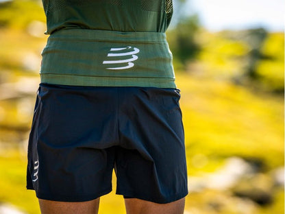 Đai chạy bộ Compressport Free Belt - Xanh (RF Green/ DK Chedda)