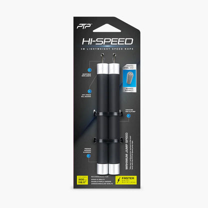 Dây nhảy tốc độ PTP Hi-Speed Rope - Đen (Black)