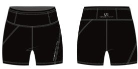 Quần Bó Cơ Nữ Ultimate Direction Women's Race Velum Short 6"- Onyx
