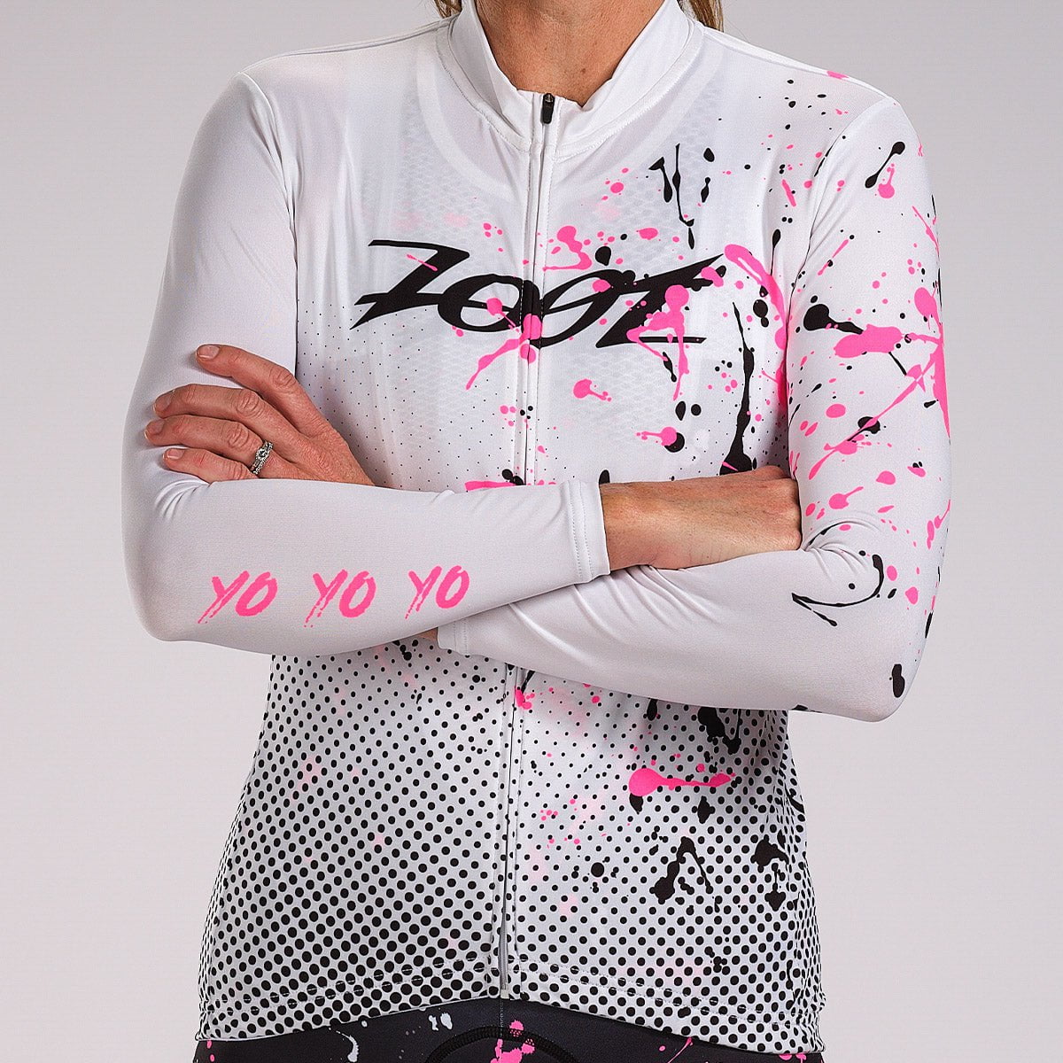 Áo đạp xe Nữ Zoot LTD Cycle Sun Aero Long Sleeve Jersey - Yoyoyo