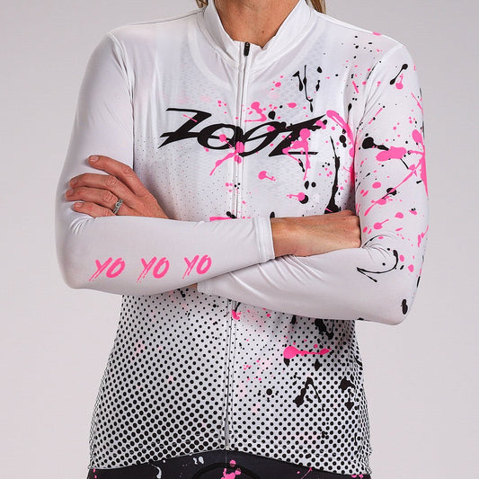 Áo đạp xe Nữ Zoot LTD Cycle Sun Aero Long Sleeve Jersey - Yoyoyo