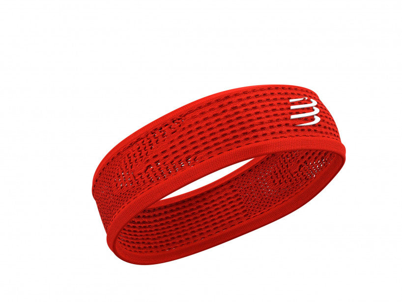 Compressport Unisex Thin Headband ON/OFF Red - CU00010B_300_0TU