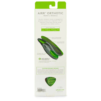 Miếng lót giày SOFSOLE Support Air Orthotic Insole - Xanh (Green)